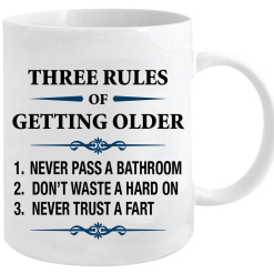 Three Rules Of Getting Old