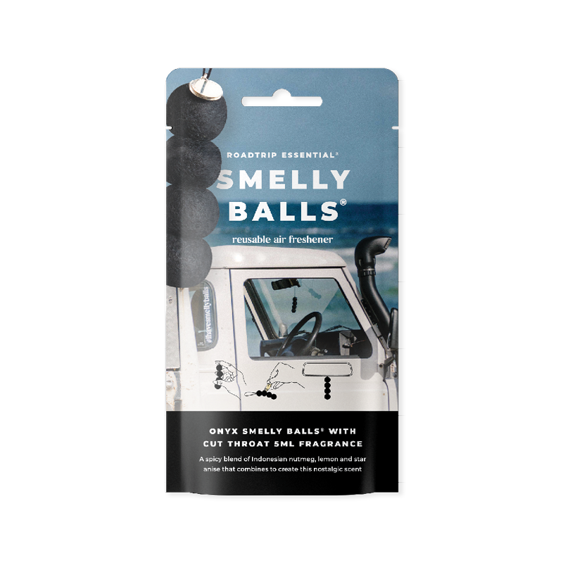 Auto Smelly Balls Onyx - Cut Throat 5ml Set - Pouch