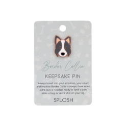 Border Collie Keepsake Pin
