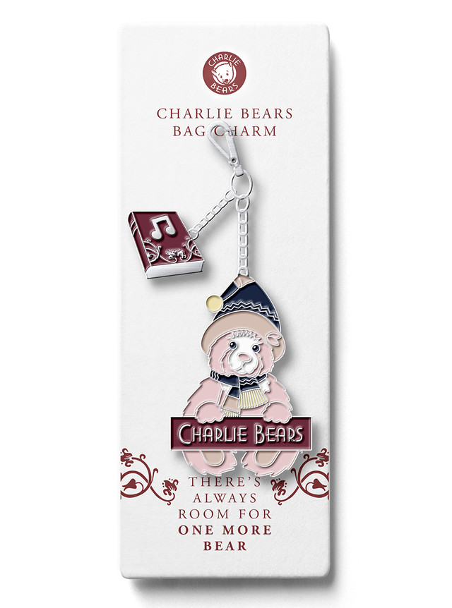 CB Hurley Burley Bag Charm Charlie Bear