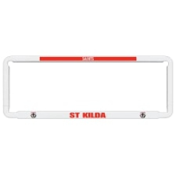 St Kilda AFL Number Plate Frame