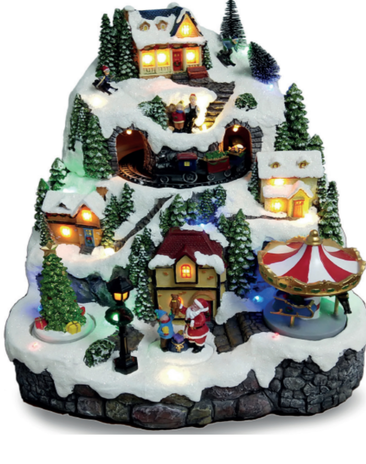 LED Mountain with 3 Functions and Music