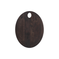 Graze Oval Serving Board Black