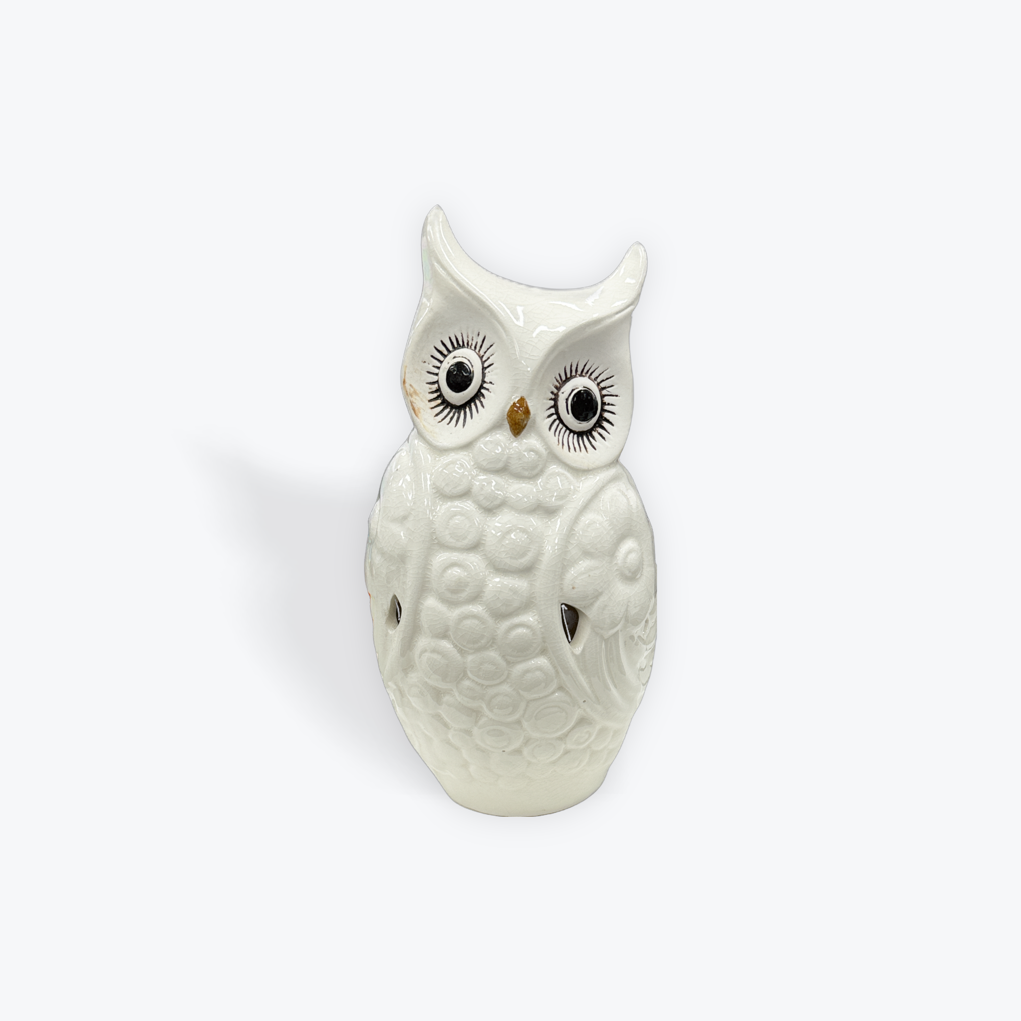 White Ceramic Owl 22cm