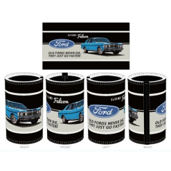 Ford Falcon GTHO Blue Can Cooler