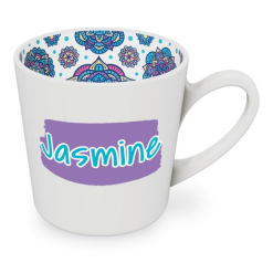Jasmine motif mug