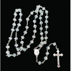 Rosary Beads Clear Beads