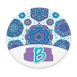 B motif coaster female