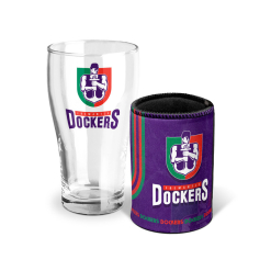 Pint Glass and Can Cooler