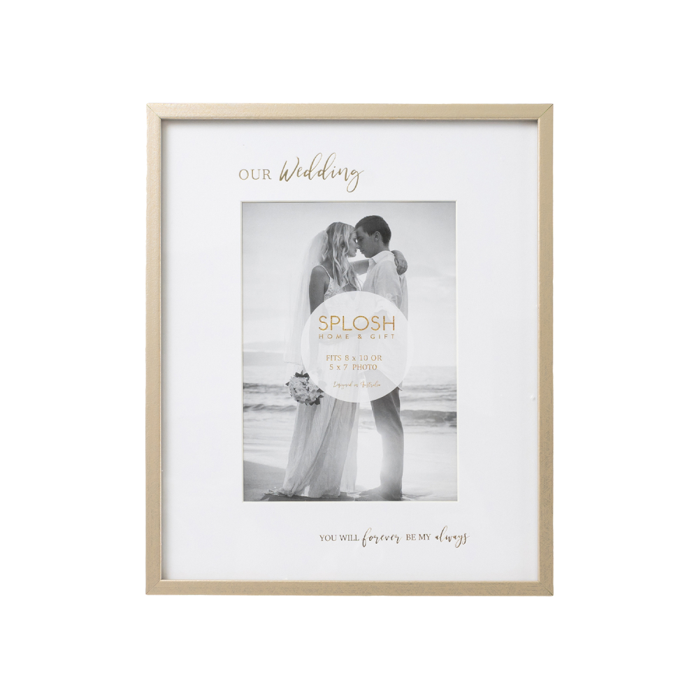 Wedding Our Wedding 5x7 Frame