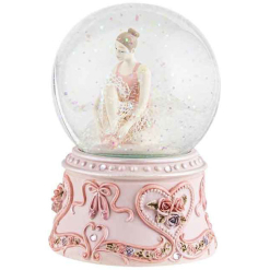 Sweet Water Globe with Music Ballerina