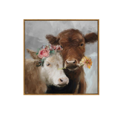 Brushed Rosie & Angus Cow