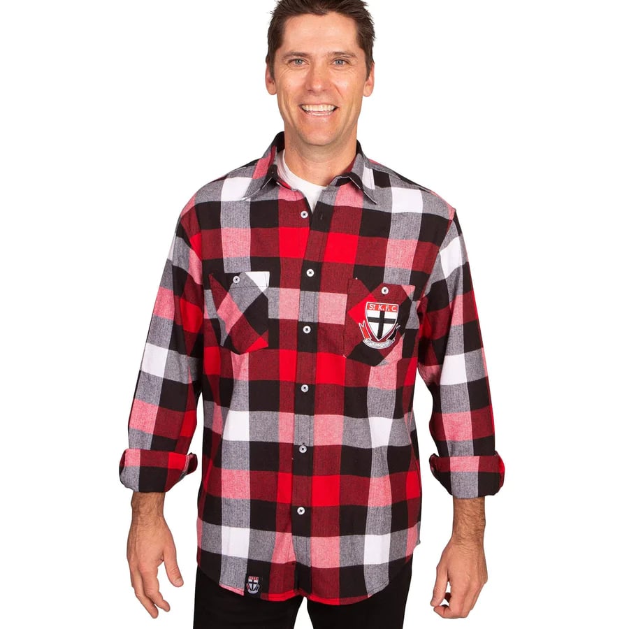 Lumberjack Flannel Shirt - AFL ST Kilda