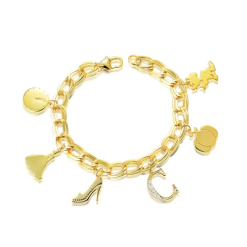 Cinderella charm bracelet
