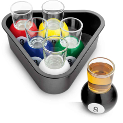 Pool Shots Novelty Glasses