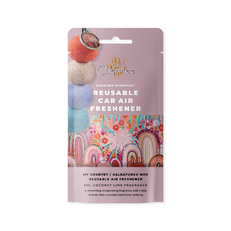 Chern'ee Sutton Reusable Air Freshener - My Country + Coconut Lime