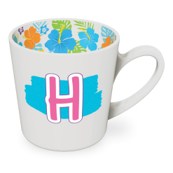 H motif mug female