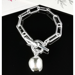 Bracelet Silver Curb