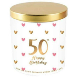 50 Sweet Heart Candle Vanilla/Lavender