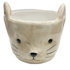 Cat Head Pot