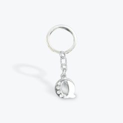 Initial Keyring Letter Q