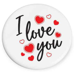 I Love You - Beautiful On The Inside Coaster