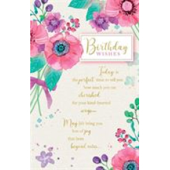 Birthday Wishes Card