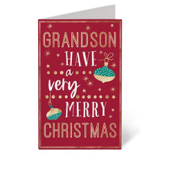Elegance Card Grandson
