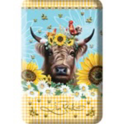 Sunny Country Cow Jewellery Case