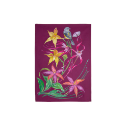 Eloise Tea Towel Yellow Robin