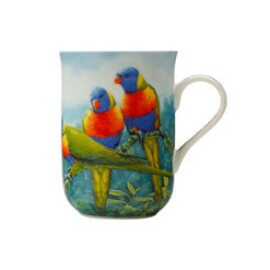 Birds of Australia 10 year Anniversary Mug 300ML Lorikeet