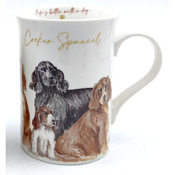 Muddy Paws Cocker Spaniel Mug