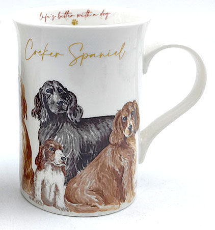 Muddy Paws Cocker Spaniel Mug
