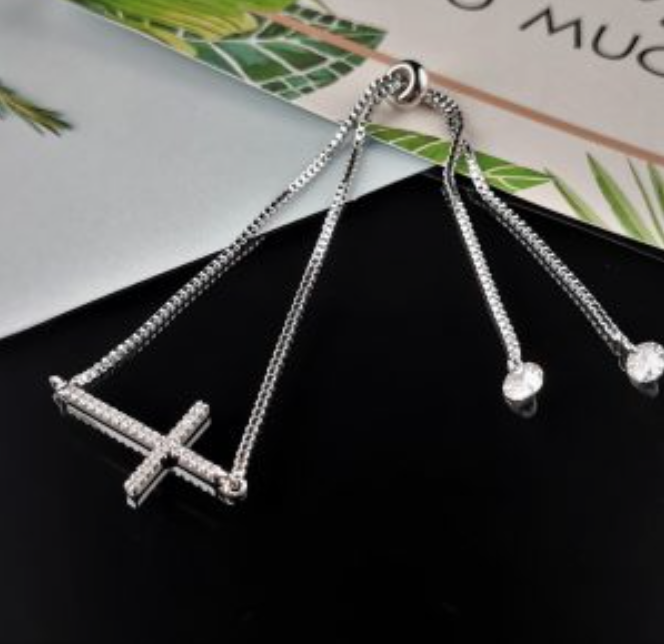 Adjustable Silver bracelet