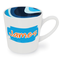 James motif mug