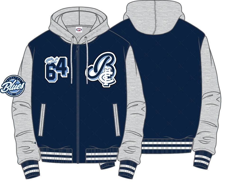 Mens Bomber Jacket W Hood