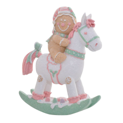 Fairy Floss Xmas Rocking Horse