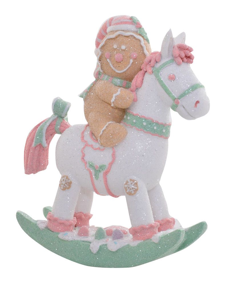 Fairy Floss Xmas Rocking Horse