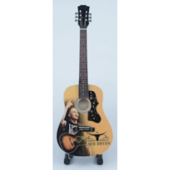 Zach Bryan Miniature Guitar