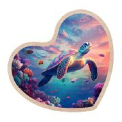 Luminous Heart - Ocean Glow