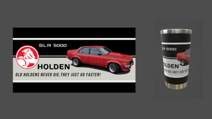 Torana SLR 5000 Red Stainless Steel Tumbler 20 Oz