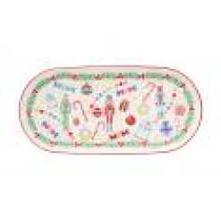Jolly Joy Joy Oblong Platter 30x15cm The Nutcracker Gift Boxed