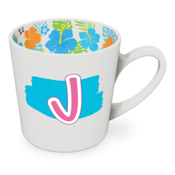 J motif mug female