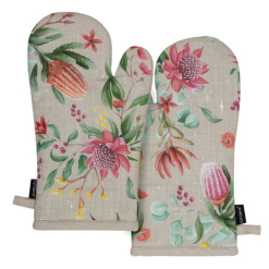 Twinkling Blooms 2pk Oven Mitt