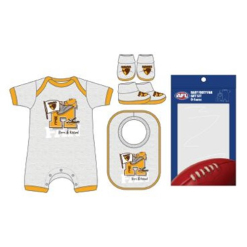 Baby Romper Bib and Bootie Set