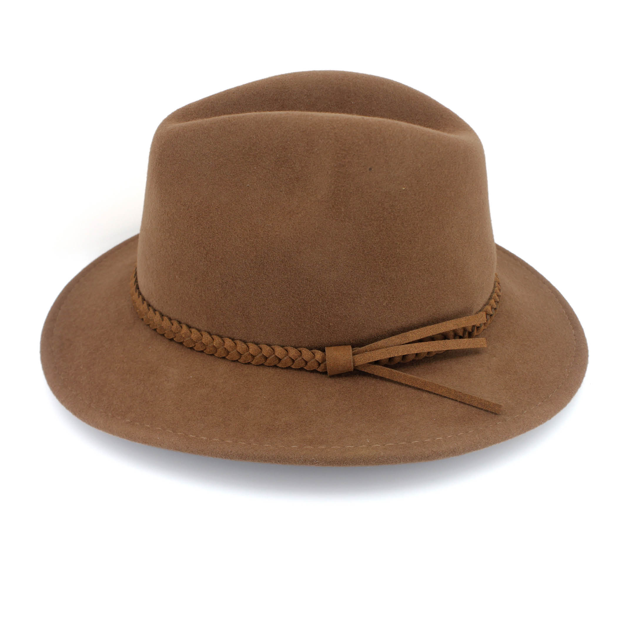 Cooroy Fedora Hat - Chocolate PK010 - Image 2
