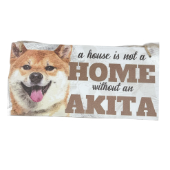 Akita Dog Plaque