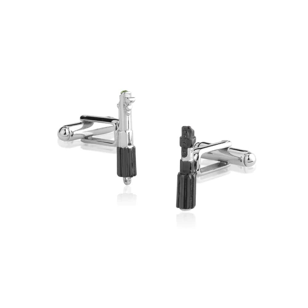 Darth Vader and Luke Skywalker Lightsaber Cufflinks SWCL06