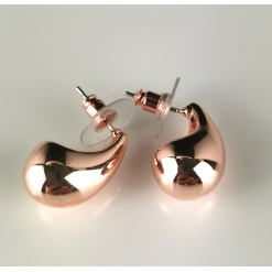 Earings Rose Gold Chunky
