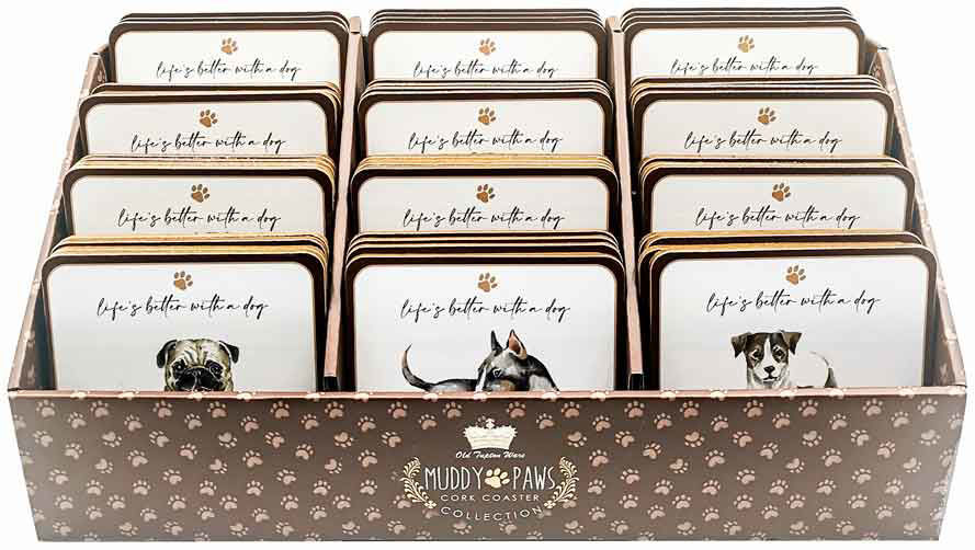 Muddy Paws Coasters